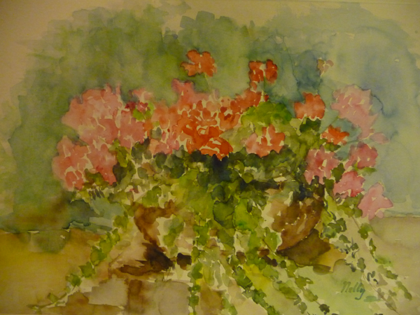 geraniums in mand 